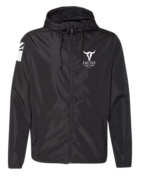 Cactus Surf Park ICON - Unisex Lightweight Windbreaker Full-Zip Jacket